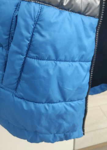 Erkek Çocuk Renk Bloklu Fermuarlı Mont - Görsel 4