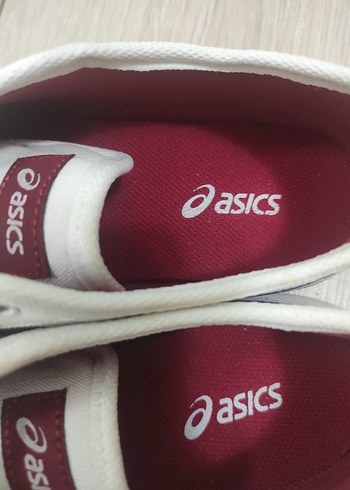 Asics Beyaz Renkli Bağcıklı Kadın Spor Ayakkabı - Görsel 5
