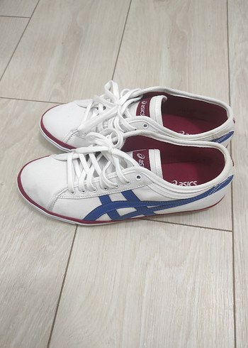 40 Beden beyaz Renk Asics Beyaz Renkli Bağcıklı Kadın Spor Ayakkabı