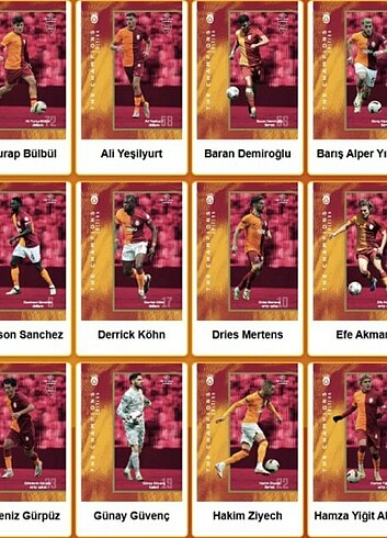 Mythos Galatasaray 23/24 Champions Edition Base Tam Set