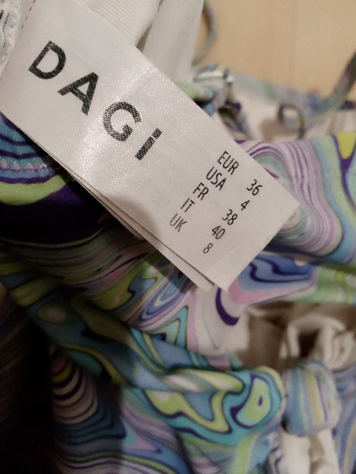 Pastel Renkli, Drapeli, Uzun Kesim Kadın Mayo dağı 36 - Görsel 4