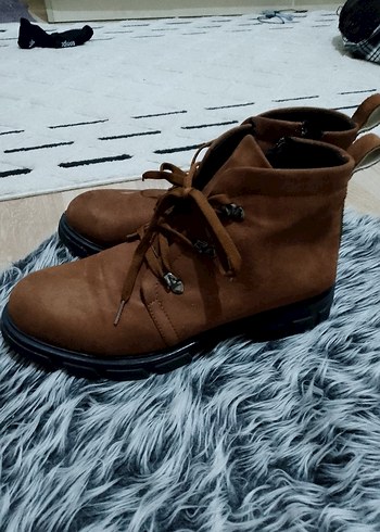 Kahverengi Süet  40 no bay bayan - Görsel 4