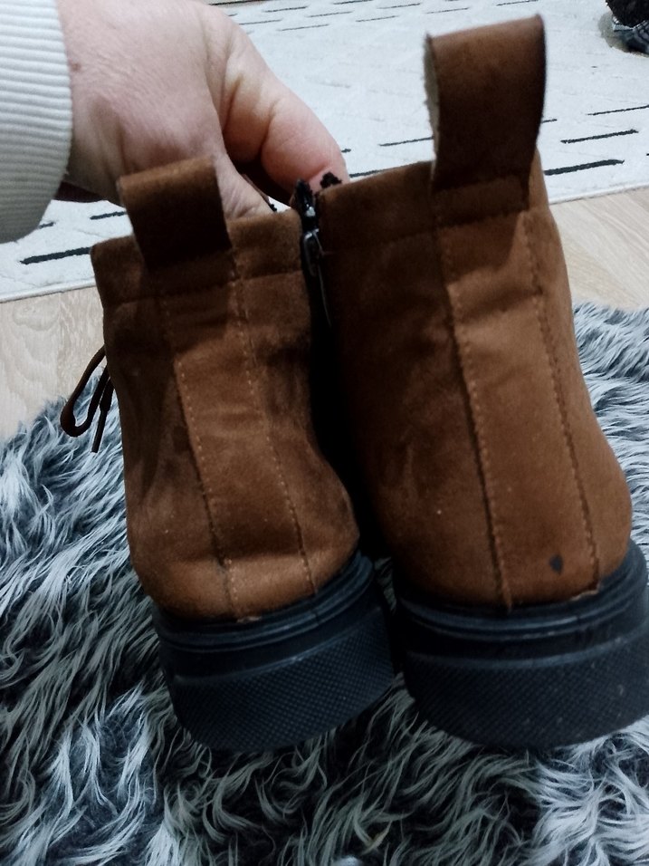 Kahverengi Süet  40 no bay bayan - Görsel 5