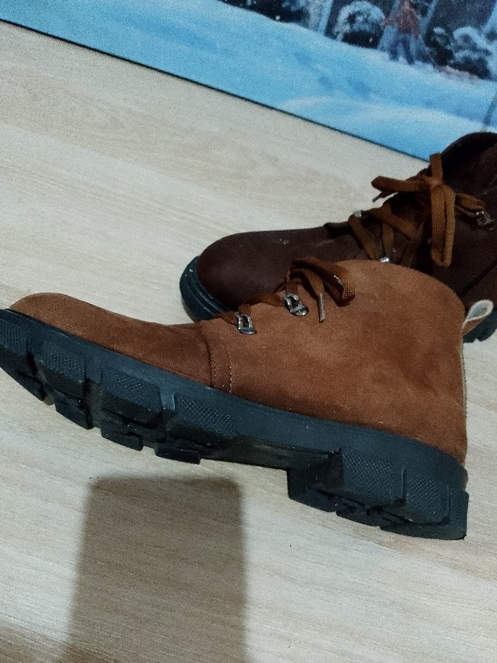 Kahverengi Süet  40 no bay bayan - Görsel 2