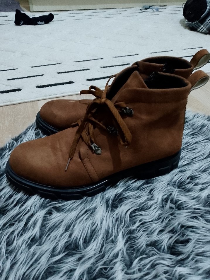 Kahverengi Süet  40 no bay bayan - Görsel 4