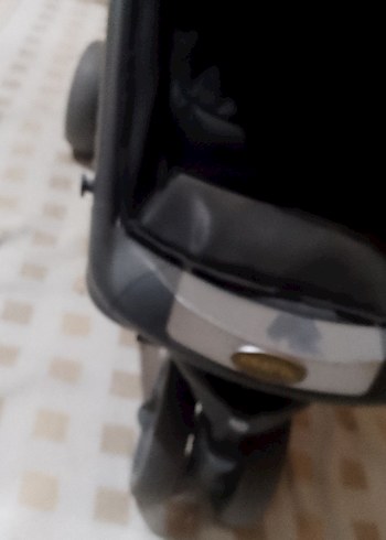 Gri Bebek Arabası Hafif ve Katlanabilir - Görsel 7