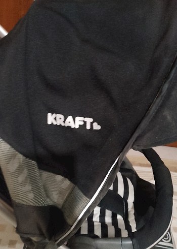 Gri Bebek Arabası Hafif ve Katlanabilir - Görsel 3