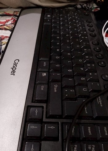 Casper Kablolu Gri Klavye - Görsel 2