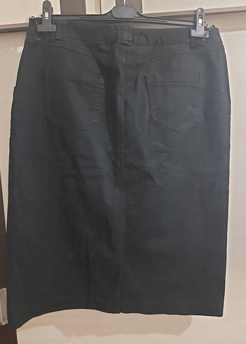 Siyah Midi Kalem Etek - Görsel 2