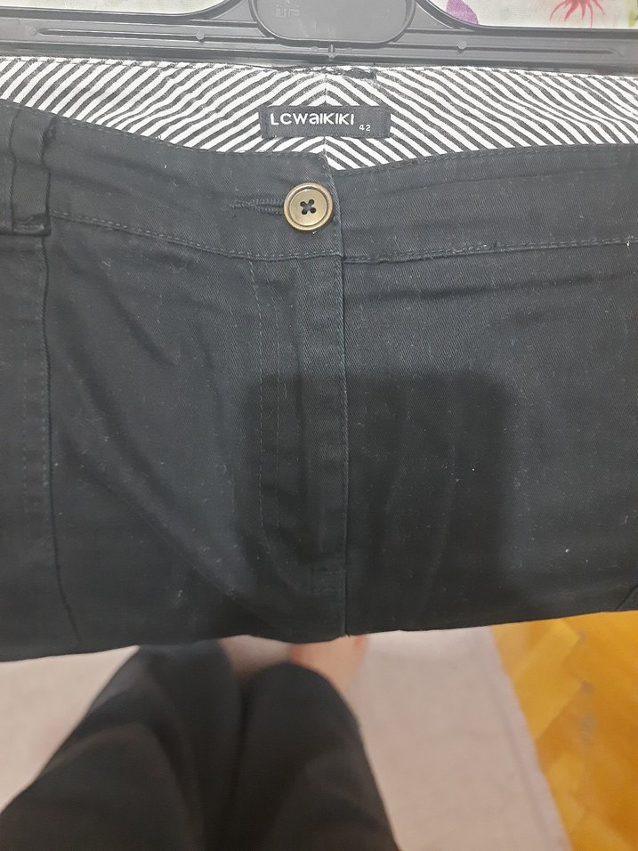 Siyah Midi Kalem Etek - Görsel 3