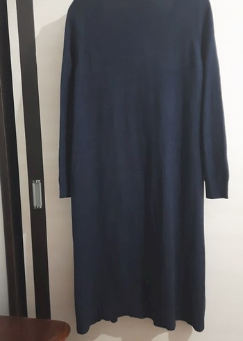 Kadın Lacivert Uzun Kollu Salaş Hırka - Görsel 2