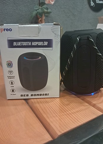 Preo Siyah Bluetooth Hoparlör - Görsel 2