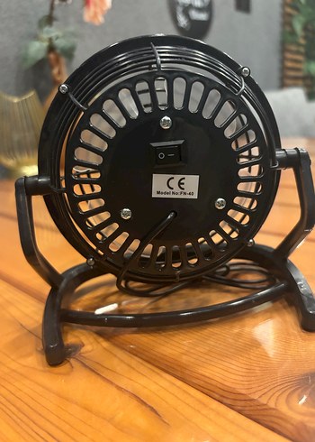 Sidea Gri Masaüstü Mini Vantilatör - Görsel 3