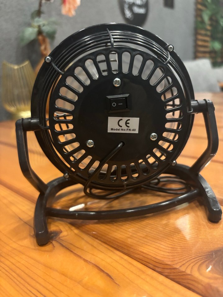 Sidea Gri Masaüstü Mini Vantilatör - Görsel 3