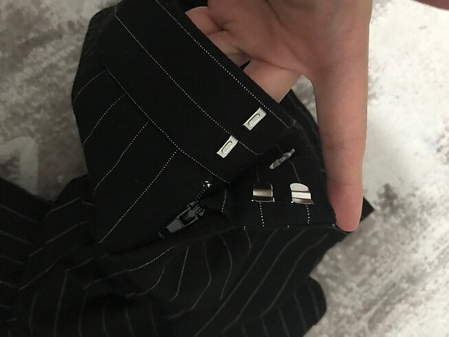 32 Beden siyah Renk stradivarius kumaş pantolon