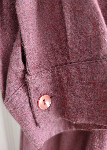 Gülkurusu Nakışlı Bohem Uzun Elbise - Görsel 4