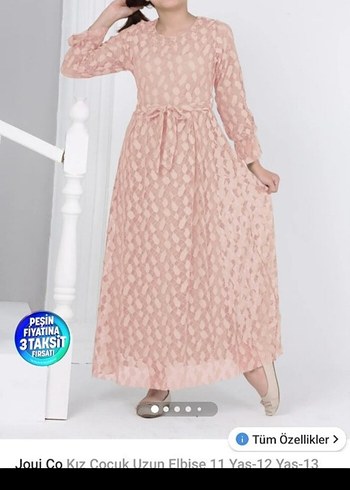 Pembe çocuk elbise