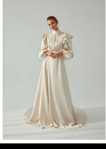 Tesettür nikah nişan abiyesi