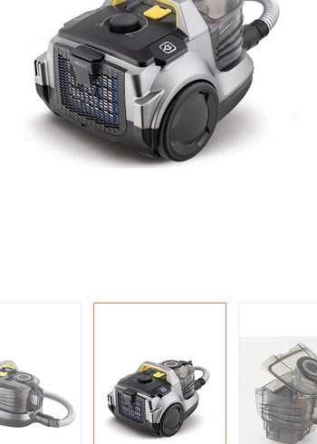 Gri Toz Torbasız Elektrikli Süpürge - Görsel 2