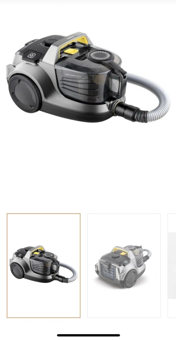 Gri Toz Torbasız Elektrikli Süpürge - Görsel 3