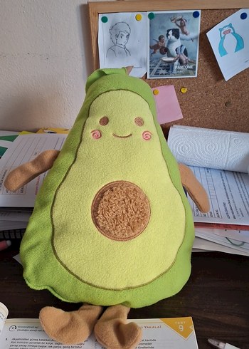 Yeşil Avokado Peluş Oyuncak