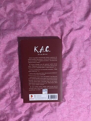  Beden Bekir aksı K.A.C kitap