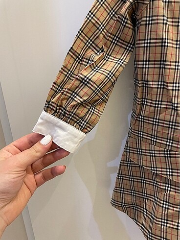 18-24 Ay Beden BURBERRY orjinal kız bebek elbise çocuk