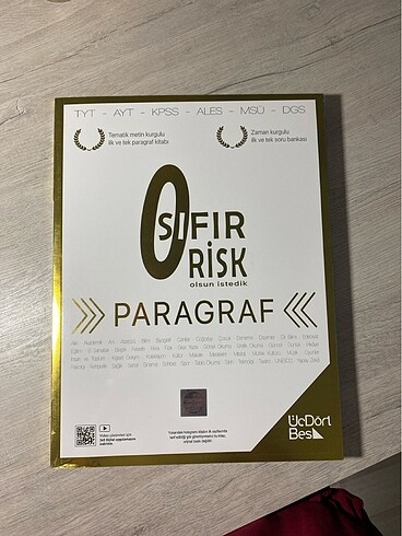 345 0 risk paragraf soru bankasi