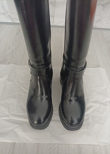 Luvi Shoes Platform Topuklu Çizme - Görsel 4