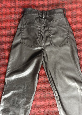 H&M Deri Pantolon - Görsel 3