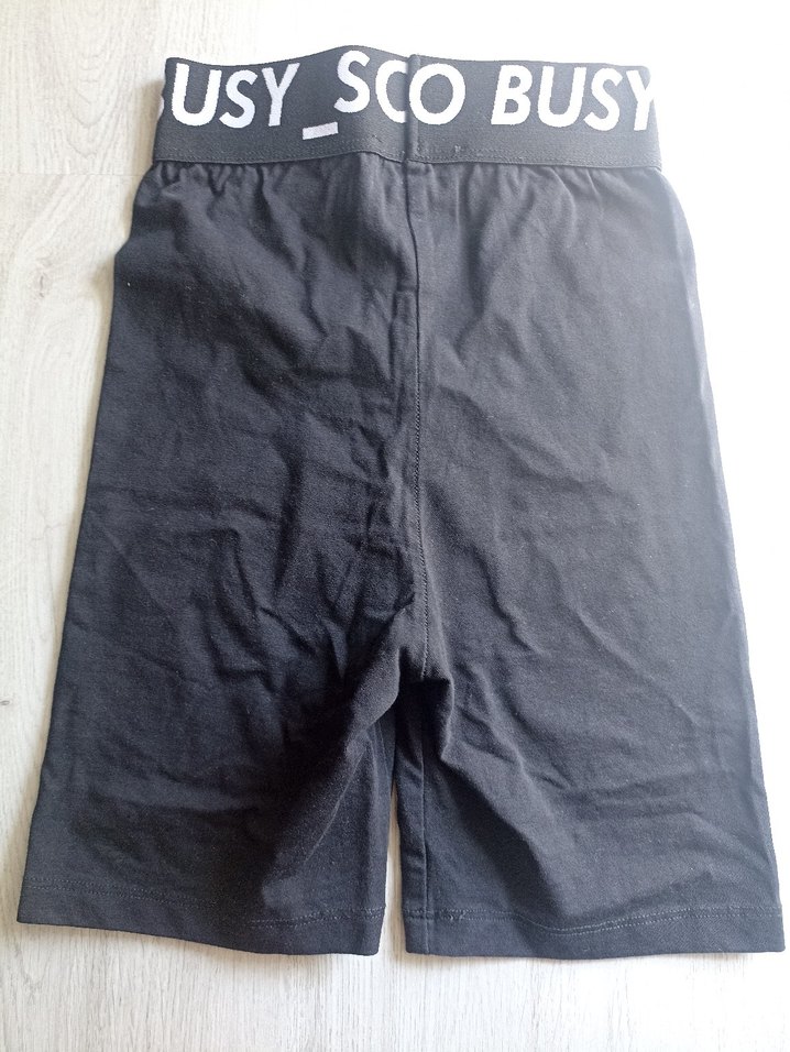 Siyah Pamuklu Kadın Spor Taytı - Görsel 2