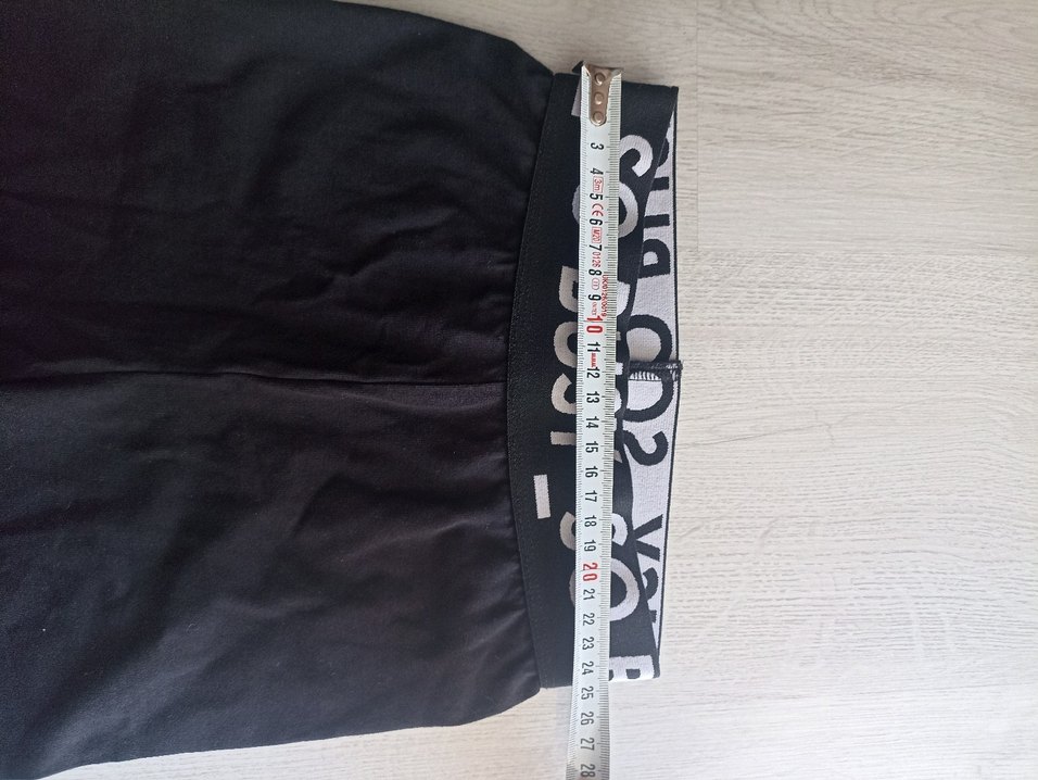 Siyah Pamuklu Kadın Spor Taytı - Görsel 4