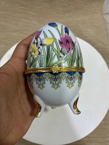 American Vintage Büyük Boy Limoges Faberge