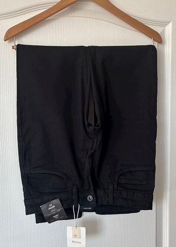 Bershka Siyah Skinny Fit Erkek Pantolon - Görsel 4
