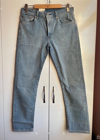 Levis Levi S 502 Taper Acik Mavi Denim Jean 32 32