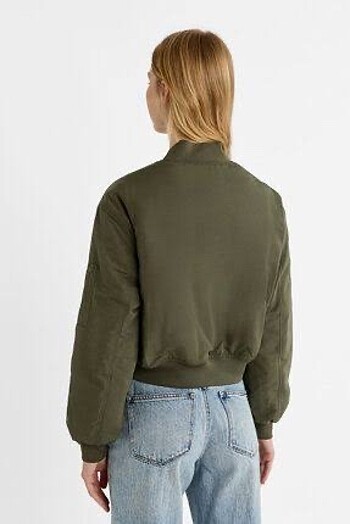 Stradivarius stradivarius şişme bomber ceket