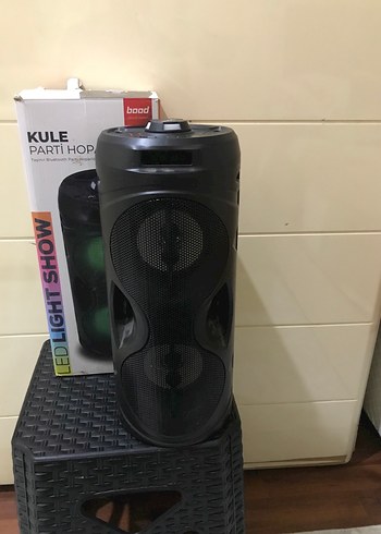 Boş Bluetooth Parti Hoparlörü Siyah - Görsel 3