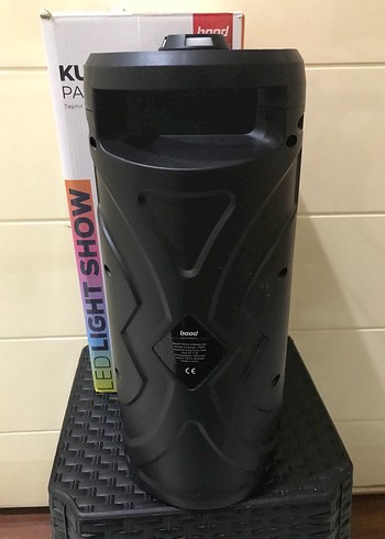 Boş Bluetooth Parti Hoparlörü Siyah - Görsel 2