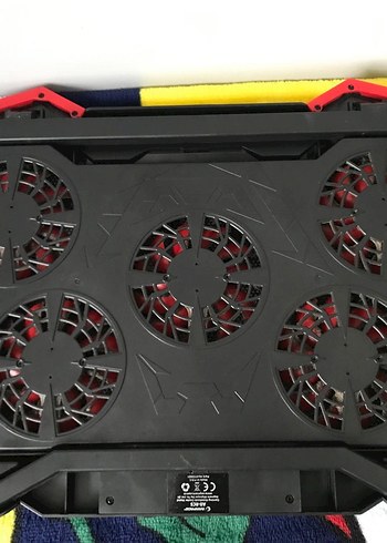 Kırmızı Işıklı Gaming Laptop Soğutucu Stand - Görsel 3