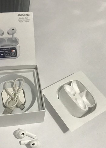 Beyaz Kablosuz ANC Kulaklık - Görsel 3