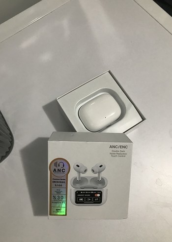 Beyaz Kablosuz ANC Kulaklık - Görsel 2