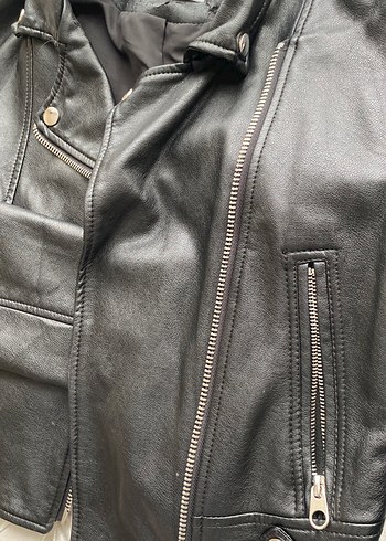 Bershka Deri ceket - Görsel 2