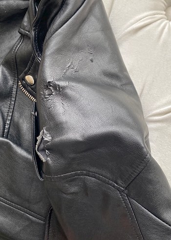 Bershka Deri ceket - Görsel 4