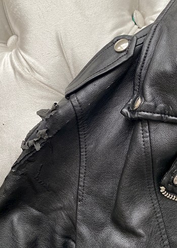 Bershka Deri ceket - Görsel 5