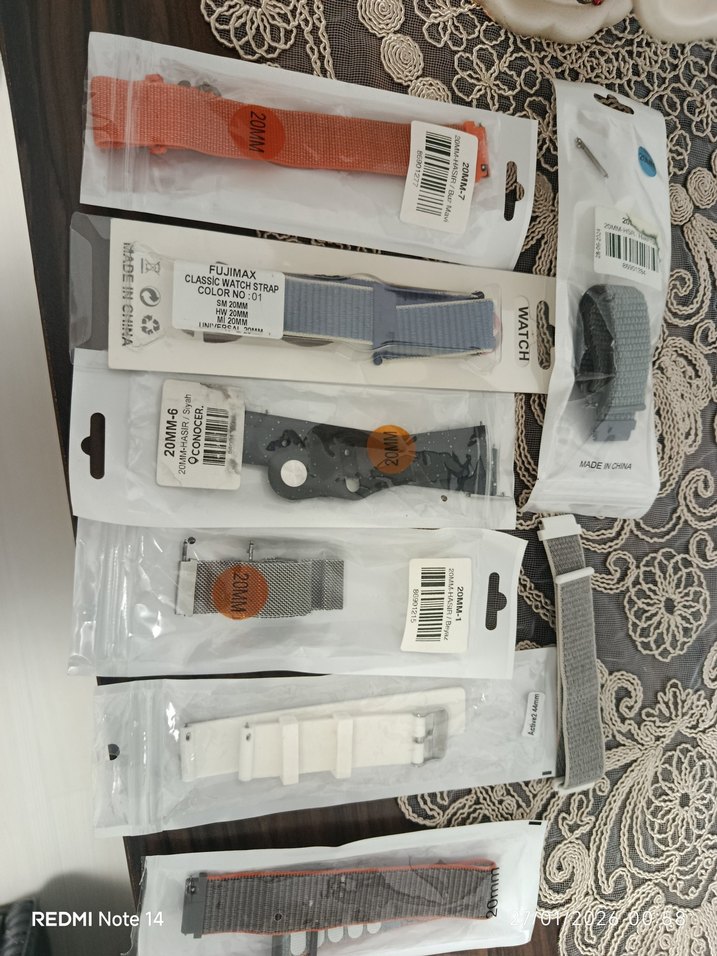 Gri Klasik Saat Kayışı - Görsel 2