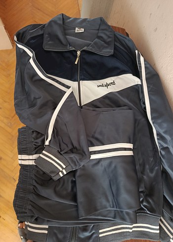 Gri Fermuarlı Erkek Spor takim - Görsel 2