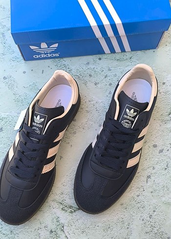 39 Beden lacivert Renk Siyah Adidas Samba Kadın Spor Ayakkabı