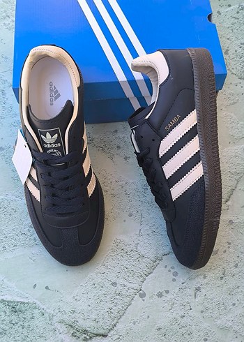 Siyah Adidas Samba Kadın Spor Ayakkabı