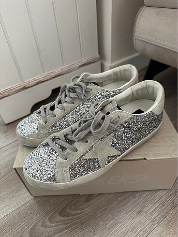 Golden goose glitter
