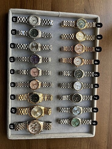 ROLEX Mini Model Kadın Kol Saatleri